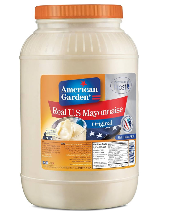 American Garden Mayonnaise (3.78L) DLC: 25/04/2025