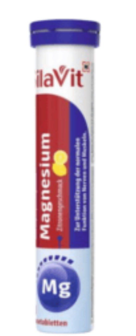SilaVit Magnesium Brausetabletten 80g DLC: Nov26