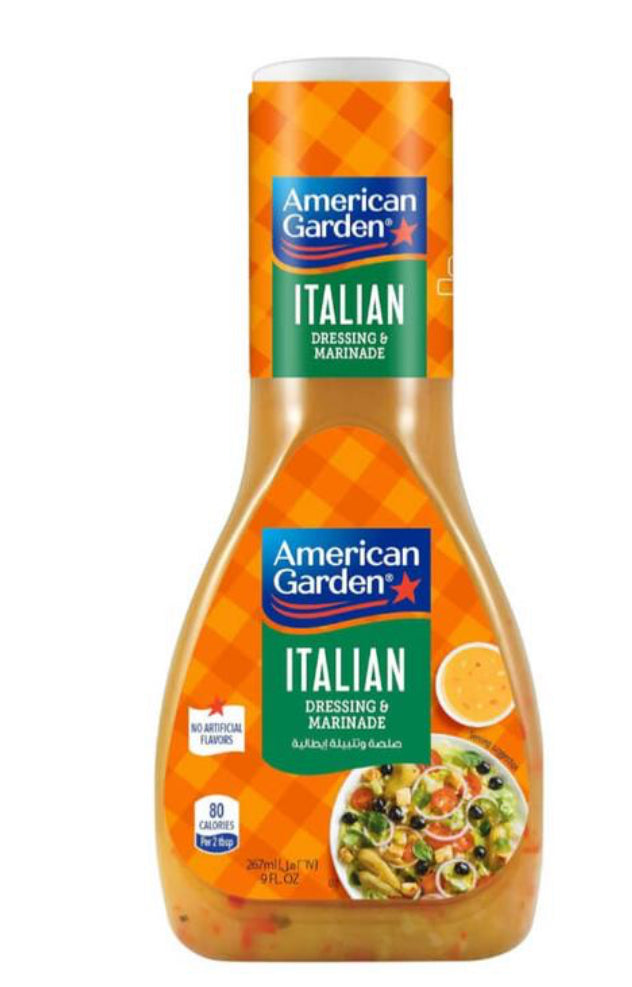 American Garden italian Dressing & Marinade (267ml) DLC: Avril25