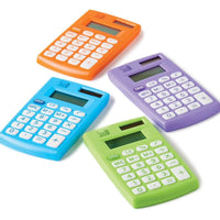 Charles Leonard CHL39100ST Calculatrice à Main 8 Chiffres Couleurs Assorties