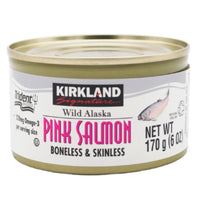 KIRKLAND SIGNATURE WILD ALASKAN PINK SALMON 142g DLC: Juillet26