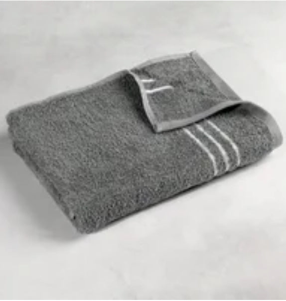 Mainstays Soft & Plush Cotton Bath Towel (Gray)