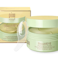 Pixi Beauty BeautifEYE Energizing Hydrogel Under Eye Patches | Refreshing Eye Patches For Dark Circles | Brighten & Hydrate Under Eyes | 30 Pairs
