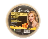 
              La Blanche Savon Noir Clarifiant miel & Charbon 760g
            