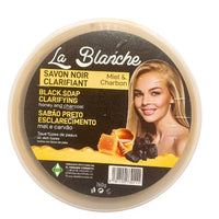 La Blanche Savon Noir Clarifiant miel & Charbon 760g