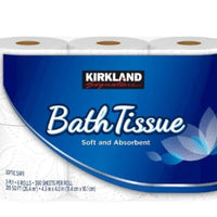 Generic BLUE RIBBON Kirkland Signature 2-Ply Bath Tissue, 6 Rolls 380 Sheets Per Roll