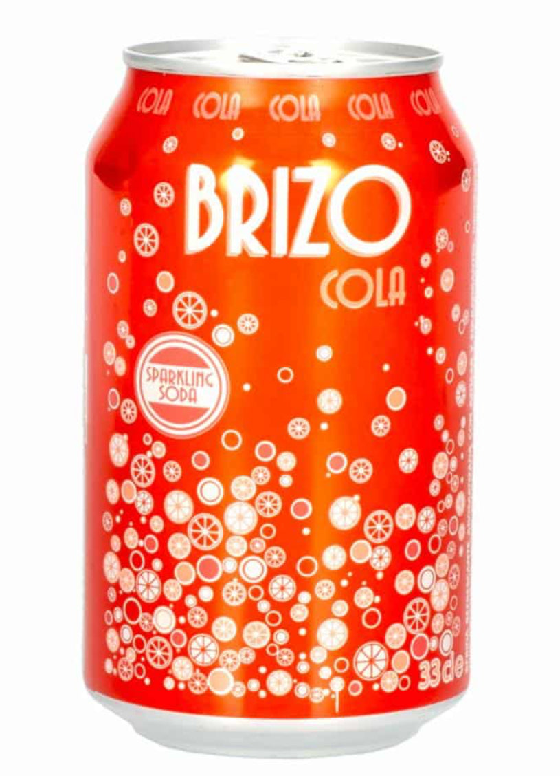 Bebida Gaseosa Sabor A Cola BRIZO (330 mL) 15/12/26