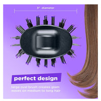INFINITIPRO BY CONAIR The Knot Dr. All-in-One Oval Dryer Brush, Hair Dryer & Volumizer, Hot Air Brush