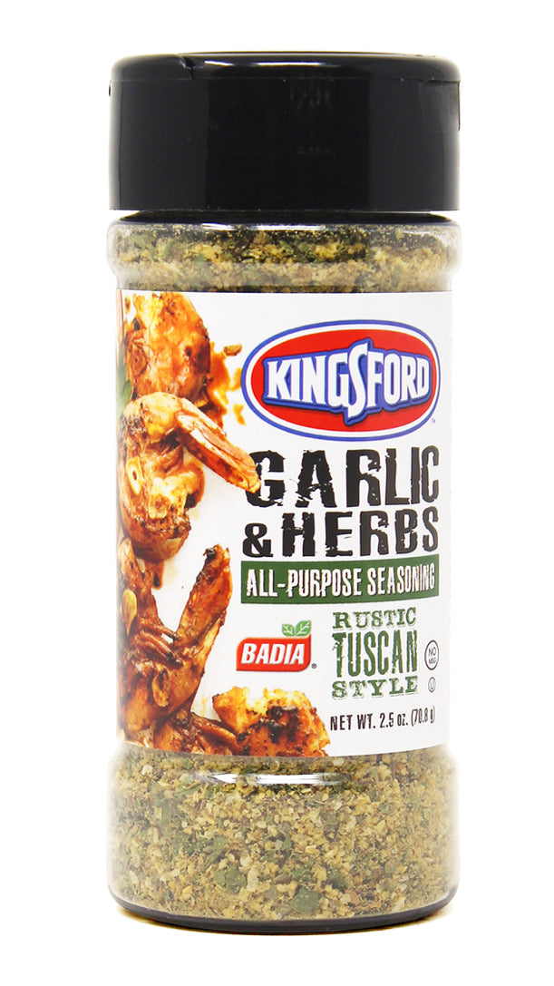 Kingsford Garlic & Herbs All-Purpose 78.8 g DLC: Avril29