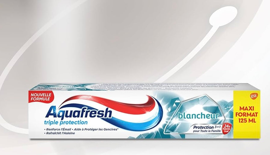 AQUAFRESH TRIPLE PROTECTION BLANCHEUR 100ml