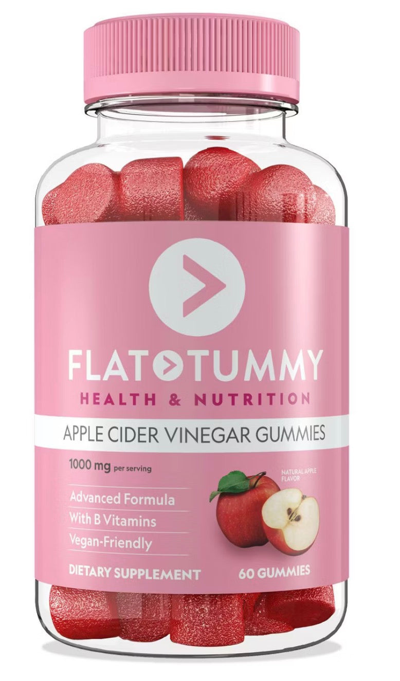 Flat Tummy ACV Gummies - 60ct DLC: 04/2026