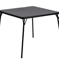 Flash Furniture Gray Folding Card Table - Lightweight Portable Folding Table with Collapsible Legs LPTG1697578