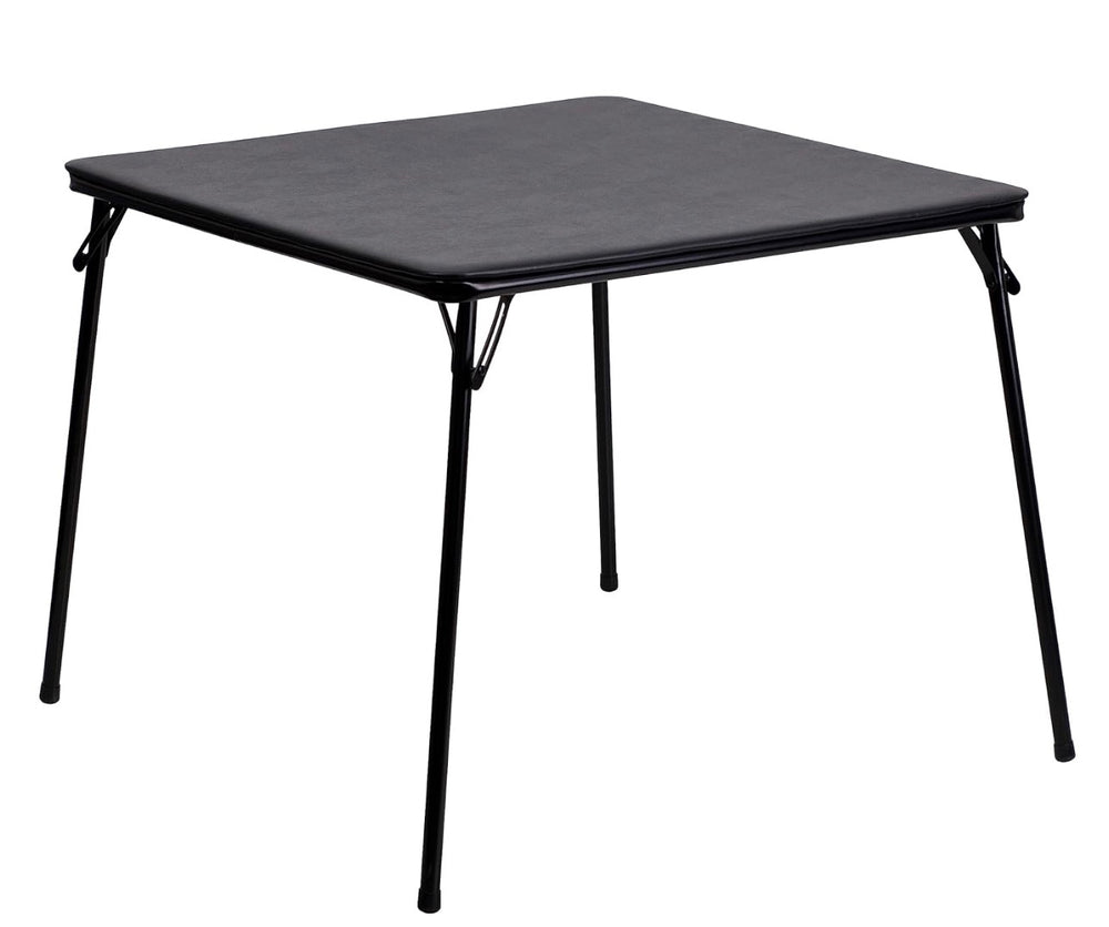 Flash Furniture Gray Folding Card Table - Lightweight Portable Folding Table with Collapsible Legs LPTG1697578