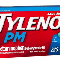 TYLENOL PM CAPLETS - 225/ DLC: 12/2025