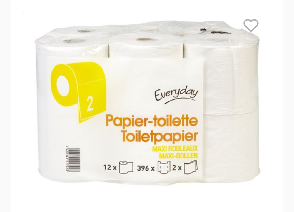 EVERYDAY Papier toilet. Maxi 2é 396f