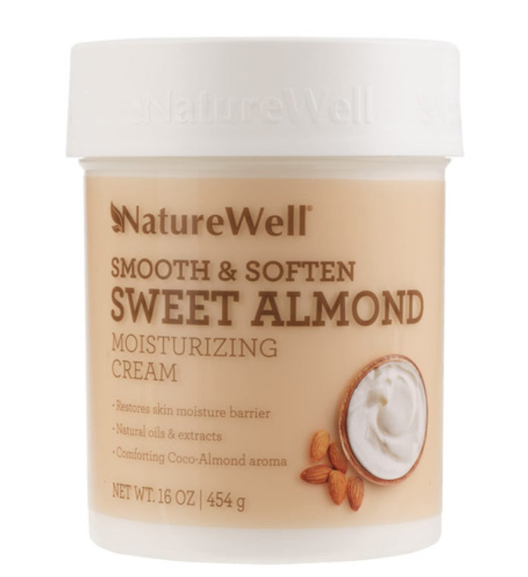 Nature Well Crema Hidratante Suave Y Suavizante De Almendra (454g)