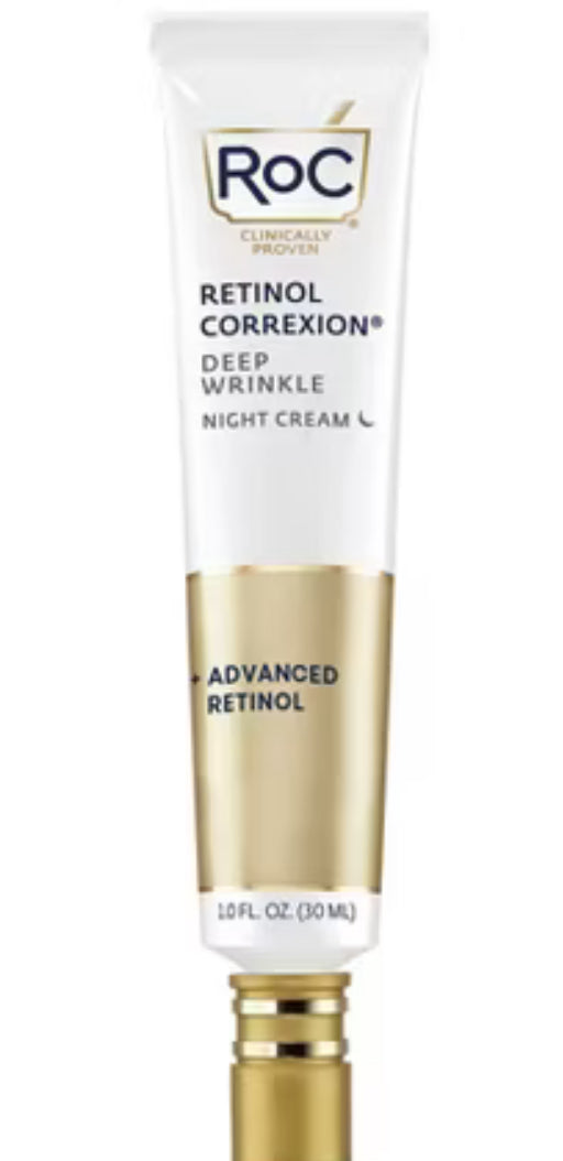 RoC Retinol Anti-Aging + Firming Night Face Moisturizer - 1 fl oz (30ml)