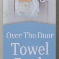Whitmor Over The Door Towel Rack White