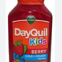 Vicks Dayquil Cold & Flu Relief Liquid, Berry Flavor 8 FL OZ (236 mL) DLC: Fev26