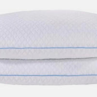 Purelux Gel Memory Foam Adjustable Comfort Cooling Pillow. 2-Pack NEW, OPEN BOX