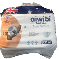 Aiwibi SERVIETTES HYGIENIQUES ULTRA ABSORBANT 100% COTON (size 3) M 32pcs