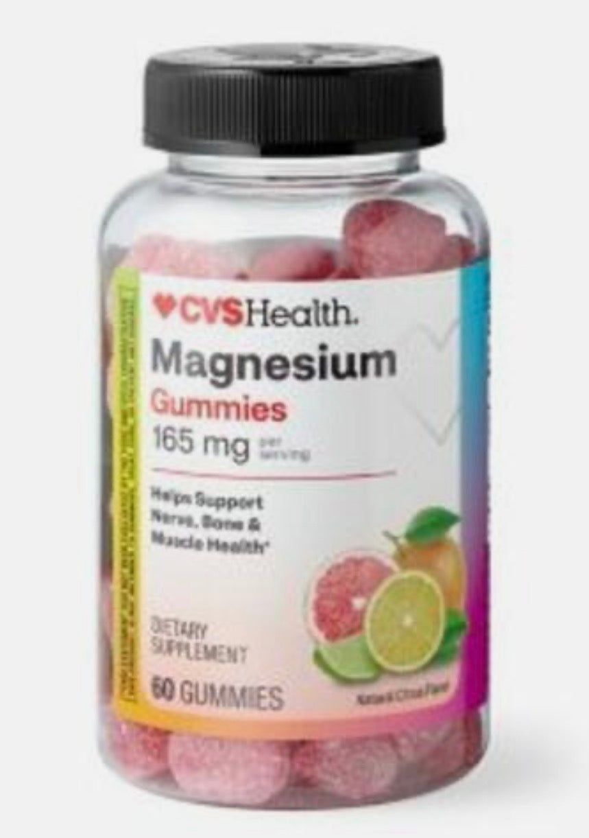 CVS Health Magnesium Gummy, (60 ct) DLC: Déc26