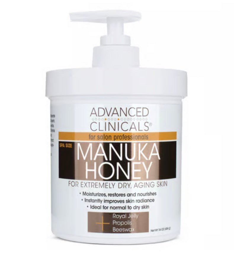 Advanced Clinicals Manuka Cream 454 g