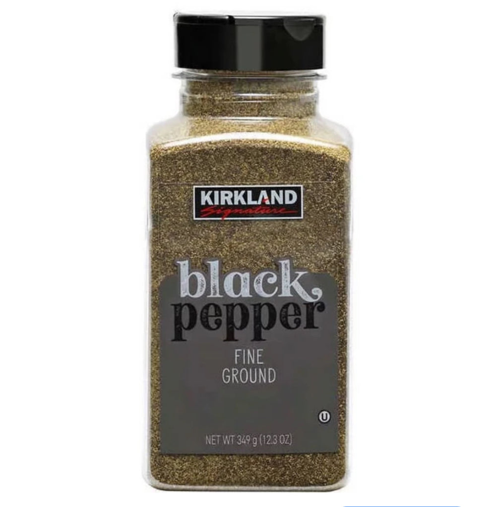 Kirkland Fine Ground Black Pepper, 349 Gram DLC: DEC26