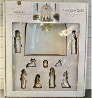 
              Ceramic Nativity Set Ivory - Threshold
            