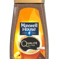 Café soluble qualité filtre MAXWELL HOUSE 200g DLC: Mai26