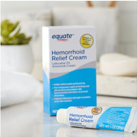 Equate Hemorrhoid Relief Cream with 5% Lidocaine Topical Ointment 30g
