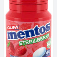 MENTOS GUM STRAWBERRY
 (40PIECS) DLC: Juin26