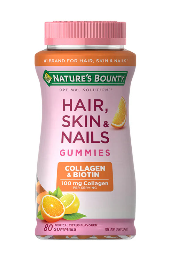 Hair, Skin & Nails + Collagen Gummies 80 Gummies DLC: 05/26