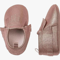 Baby Girls' Faux Leather Fringe Shoes - Cat & Jack 3-6M