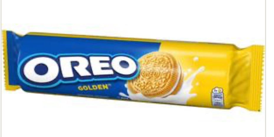 ORÉO BISCUIT GOLDEN* VANILLE, (100g) DLC: Oct25