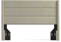 
              Glenwillow Home Pax Sleak Wingback Upholstered Headboard, Stone, Full/Queen
            