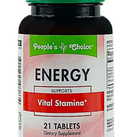 Vitamina energy PEOPLES CHOICE 21 tabletas DLC: Juin27