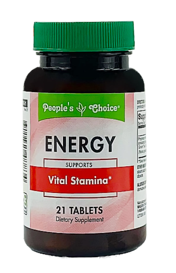 Vitamina energy PEOPLES CHOICE 21 tabletas DLC: Juin27
