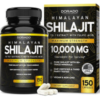 Shilajit Ultra Puro 10,000mg X150u Acido Fulvico Concentrado DLC: Juillet27