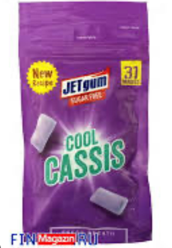 Jet Gum Cool Cassis 31Degree (45g) DLC: Dec26