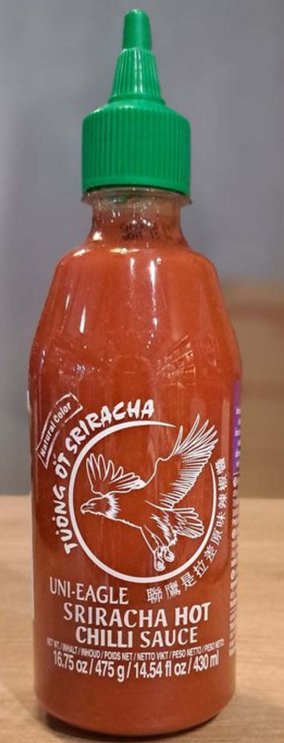Uni-Eagle Sriracha Hot Chilli Sauce (475 g) DLC: Mars27