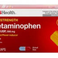 CVS Health ACETAMINOPHEN EXTRA STRENGTH 500mg DOULEUR FÉVERT 225 CAPLETS DLC: Août26