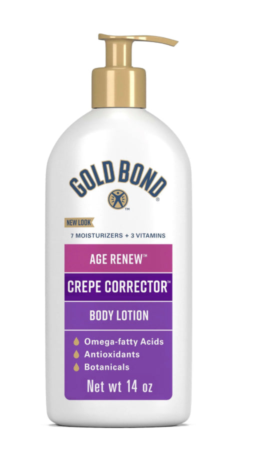 Gold Bond Age Renouveler Crepe Corrector Crème pour les Mains, Bouteille 14 oz (396g)
