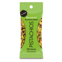 Wonderful Roasted & Salted No Shells Pistachios 0.75oz (21g) DLC: Jui26