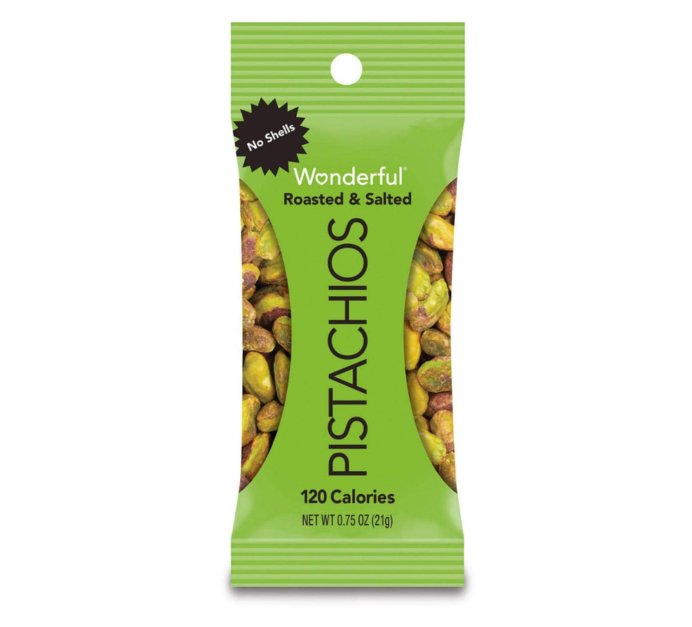 Wonderful Roasted & Salted No Shells Pistachios 0.75oz (21g) DLC: Jui26