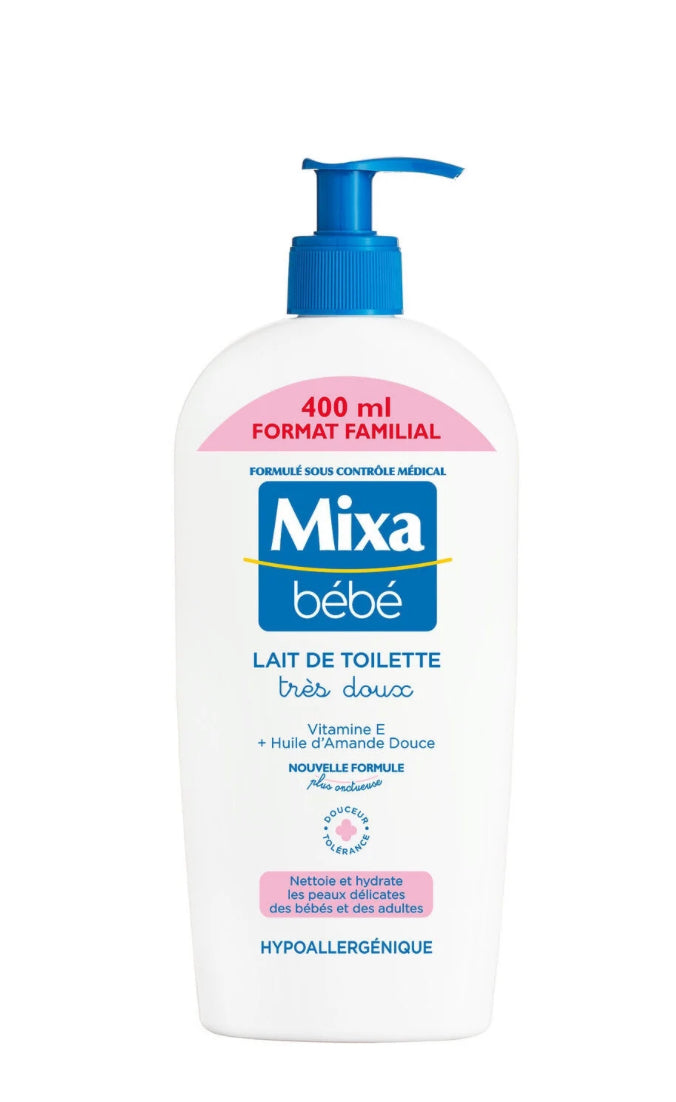 Lait de Toilette Bébé Très Doux MIXA BEBE