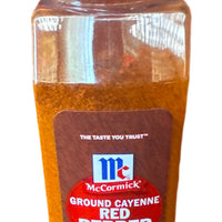 McCormick Ground Cayenne Red Pepper, 14 oz (396g) DLC: Déc26