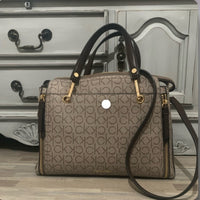 Calvin Klein (rare color) Pristine Garnet Satch
