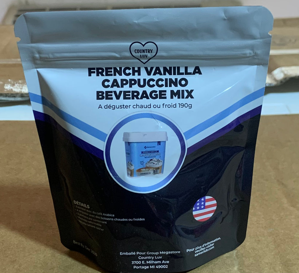 Member's Mark French Vanilla Cappuccino Beverage Mix (48 oz.) 100 g