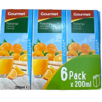 Néctar gourmet Orange light (6 x 200 ml) DLC: Oct25